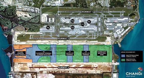 Changi airport terminal 5 site plan
