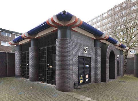 John Outram's post-modern Isle of Dogs Storm Water Pumping Station