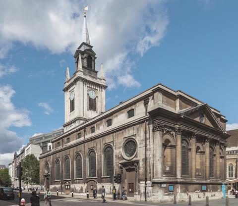 1. St. Lawrence Jewry Church - View of the South East Aspect