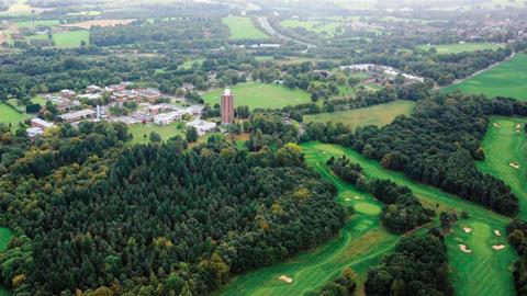 Overview of the Wilton Park site in Buckinghamshire