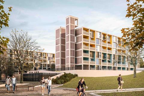 Whittam Cox's Park Hill student housing for Alumno, approved by Sheffield council