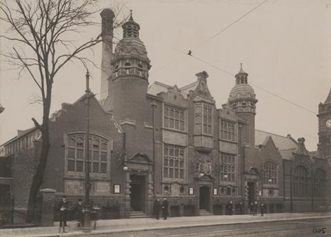 Undated file photo of Moseley Road Baths in Birmingham, thought to have been taken between in the 1920s or earlier