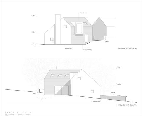 Toberonochy houses by Denizen Works Typical elevations