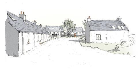 Toberonochy houses by Denizen Works Context_sketch view 2