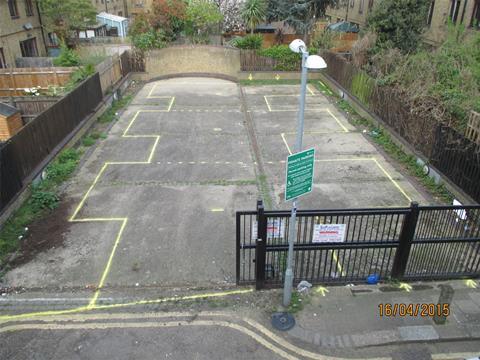 The site of Goldcrest Architects' Hawley Mews scheme