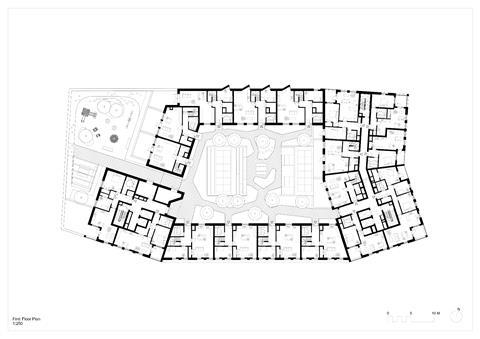 Curl La Tourelle Head_MorlandGardens - FirstFloorPlan - 1to250