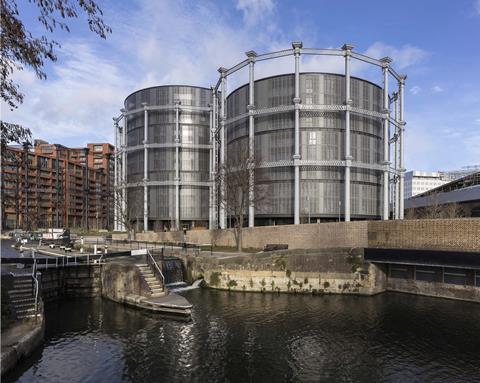 Gasholders London by Wilkinson Eyre