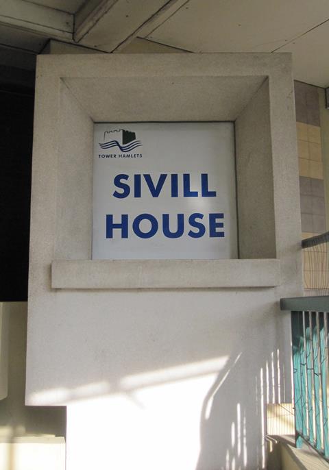 Sivill House in east London