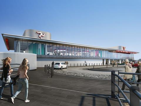 Terminal Approach: Isle of Man Ferry Terminal in Liverpool by The Manser Practice