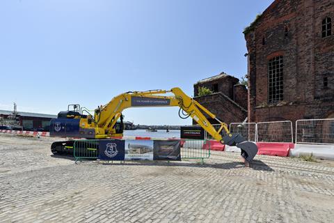 Everton stadium groundbreaking