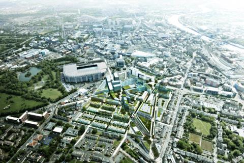 Make's proposed masterplan for Newcastle's Science City