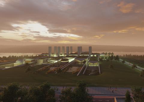 Isoko Centre for Humanity render Adjaye Associates