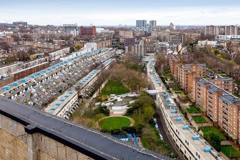 Alexandra Road Estate Park_Historic England Archive