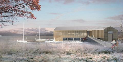 Windermere Steamboat Museum competition shortlist- Design C