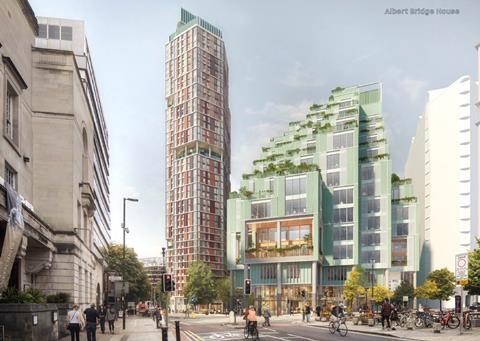 Albert Bridge House - originally consented scheme 2