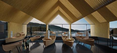 Windermere Steamboat Museum competition shortlist- Design G