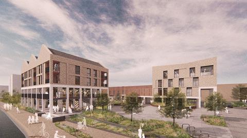 Wichelstowe district centre - credit BDP