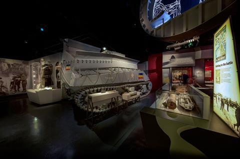 Portsmouth's recently-revamped D-Day Museum, a project led by Hampshire County Council's in-house architecture team.