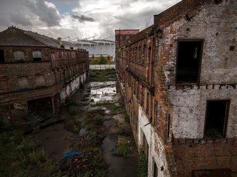Old factory shutterstock