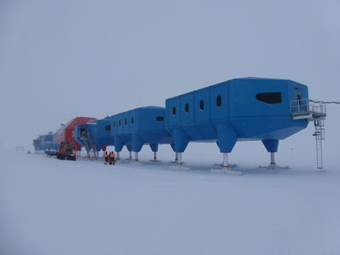 Hugh Broughton's Halley VI in Antarctica