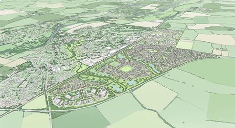 JTP's Wintringham urban extension of St Neots, created for developer Urban & Civic 