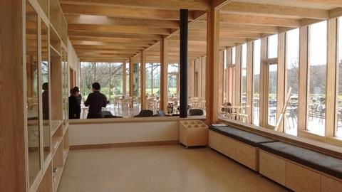 Yorkshire Sculpture Park’s new £3.6m visitor centre, The Weston, designed by Feilden Fowles