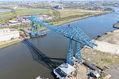 Tees Transporter Bridge, CAV Aerial 92