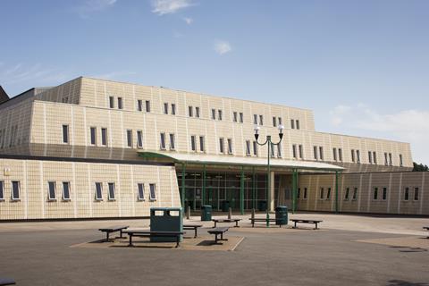 Wreake Valley Academy, in Syston, Leicestershire, by Gollins, Melvin, Ward and Partners