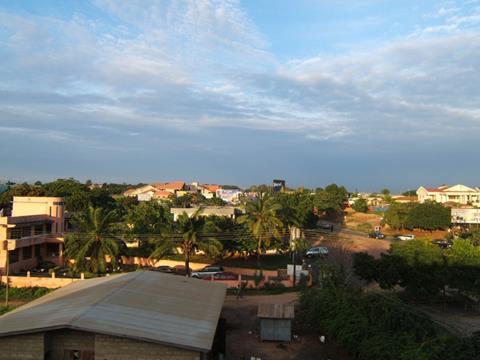 Buildings in East Legon, Accra