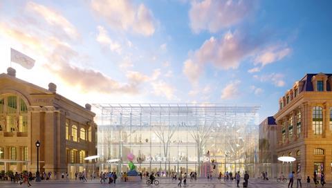 Plans to transform the Gare du Nord in Paris, drawn up by Valode & Pistre Architectes, SNCF and retail developer CEETRUS
