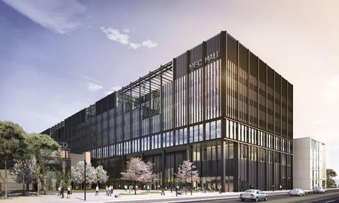 Mecanoo's Manchester Engineering Campus Development (MECD) - MEC Hall