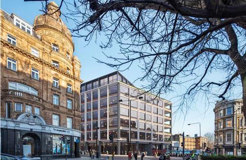 AHMM's plans for the redevelopment of Angel Square, seen from Pentonville Road