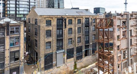 Norton Folgate under construction