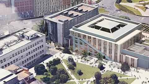 Plymouth University engineering building concept by Feilden Clegg Bradley Studios_larger