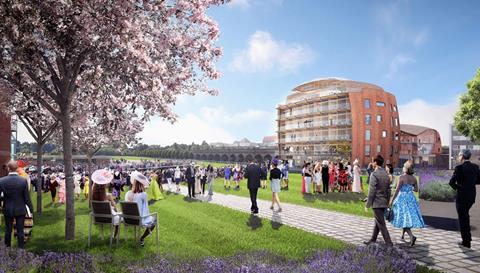 McGuirk Watson Architecture's just-approved proposals for a new conference centre and grandstand at Chester Racecourse