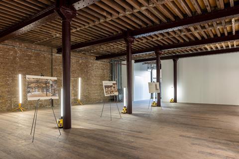 Norton Folgate warehouse interior