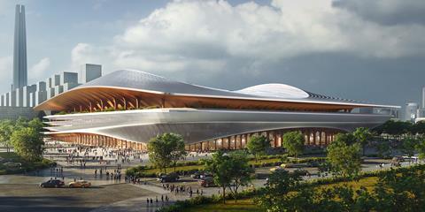 3_ZHA_Xi’an International Football Centre_Render_by_Atchain