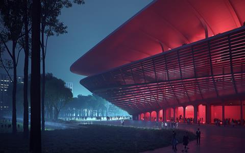 4_ZHA_Xi’an International Football Centre_Render_by_Atchain