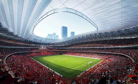 5_ZHA_Xi’an International Football Centre_Render_by_Negativ