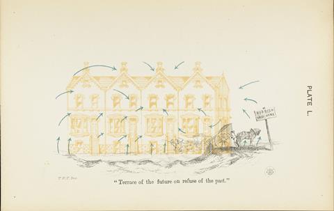 Terrace of the future on the refuse of the past, by T Pridgin Teale, 1879