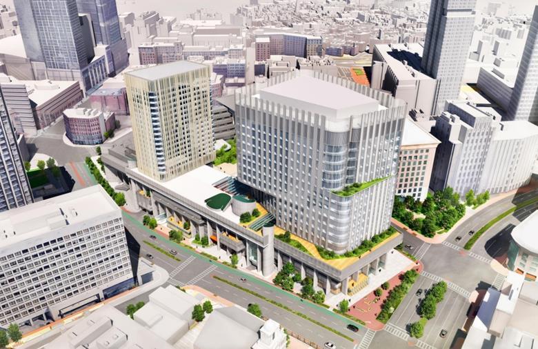 Plans unveiled to build NBBJdesigned towers on top of Boston’s Hurley