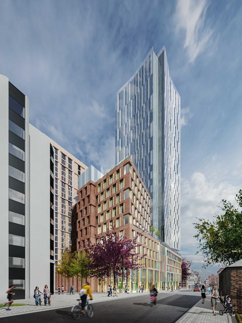 Leeds planners approve £100m Simpson Haugh tower | News | Building Design